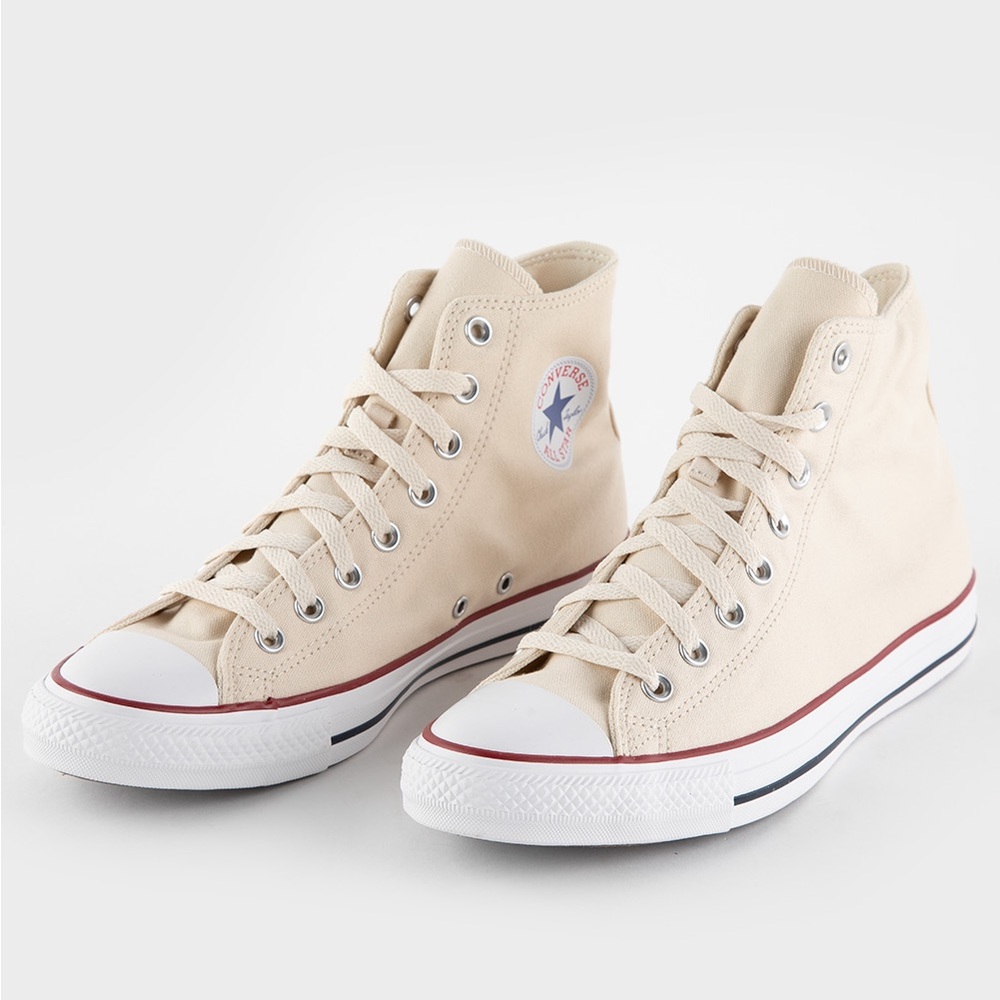 CONVERSE All Star Chuck Taylor Off White High Top Sneakers